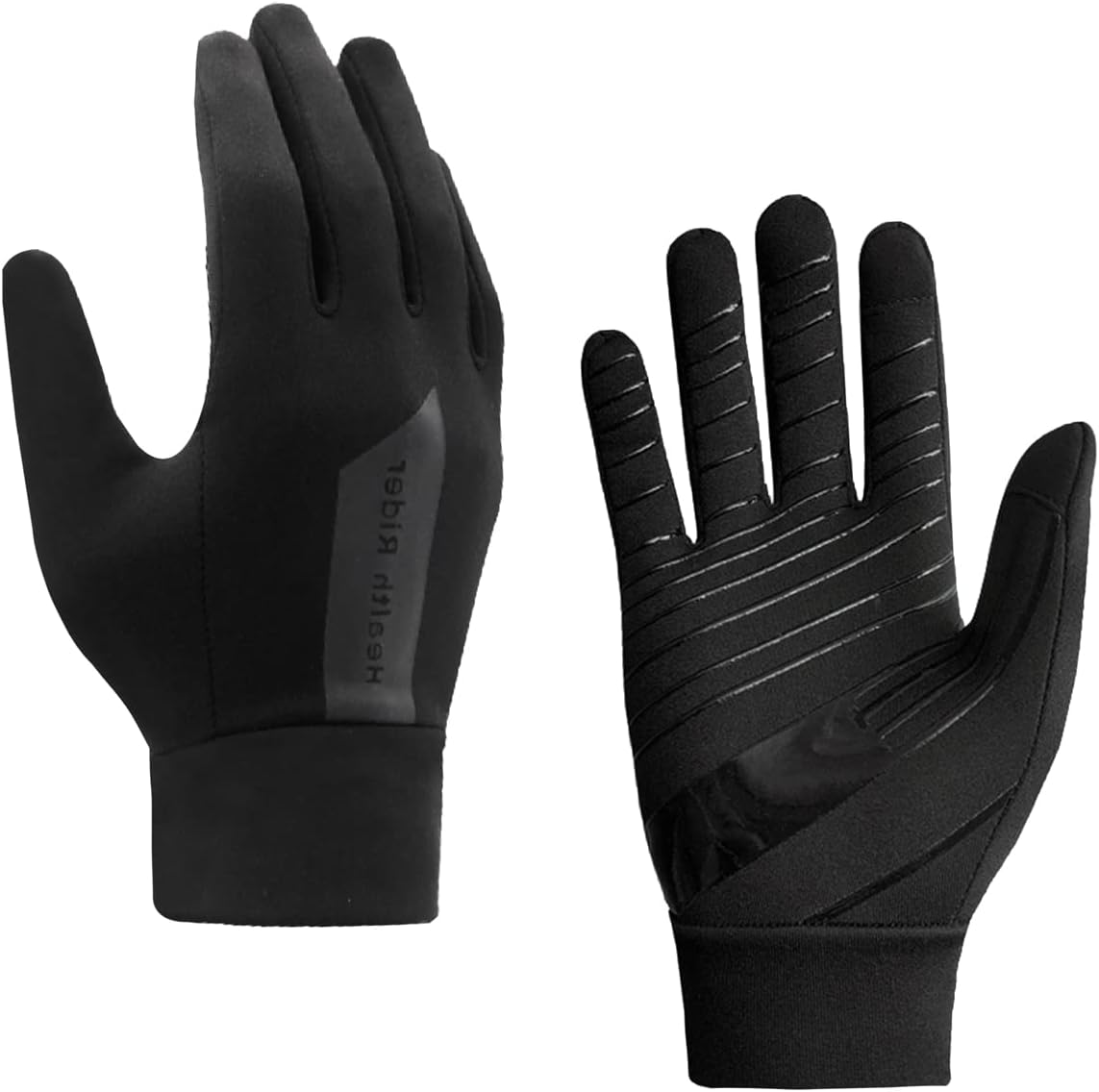 Azarxis Gants Hiver Chaud à Écran Tactile Gants de Cyclisme Coupe-Vent pour Homme Femme Moto Vélo Running Sport