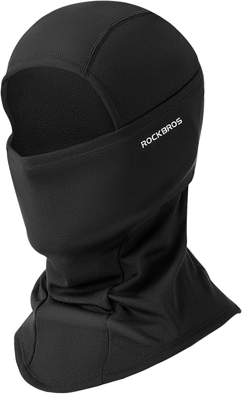 ROCKBROS Cagoule Moto Polaire Balaclava Hiver Tour de Cou Homme Femme Coupe-Vent Respirant Thermique Motif/Filtre Masque pour Vélo Ski Running Snowboard Chaud sous Casque 9 Couleurs