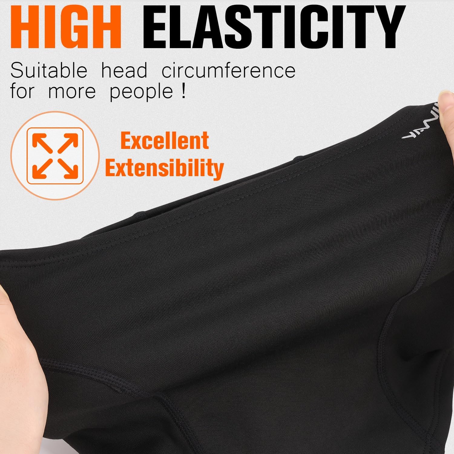 Cagoule Coupe-Vent et Chaude - Masque de Ski - Cagoule d'hiver - pour Homme et Femme - Respirante - pour Le Cyclisme, Le Ski, la Moto, Les Sports de Plein air