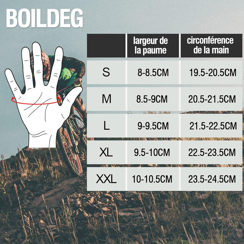 Gants de Cyclisme d'extérieur Coupe-Vent, antidérapants, Anti-Chocs, pour Homme et Femme